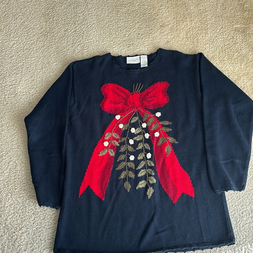 Vintage Liz Claiborne Christmas Sweater